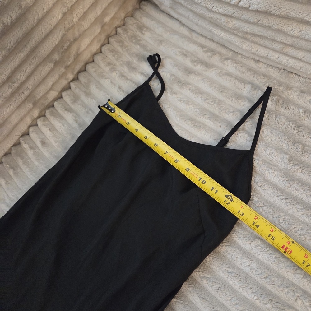 Y2K Betsey Johnson Urban Outfitters S Rosebud Maxi Dress Black Pink With Slip - Picture 7 of 14
